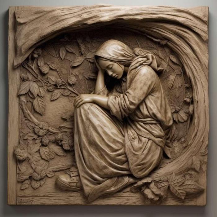 نموذج ثلاثي الأبعاد لآلة CNC 3D Art 